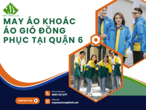 May áo khoác áo gió đồng phục tại Quận 6