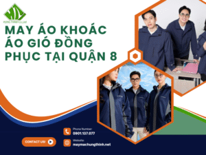 May áo khoác áo gió đồng phục tại Quận 8