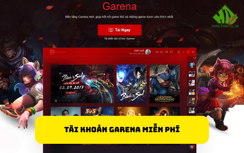 Tài Khoản Garena Miễn Phí