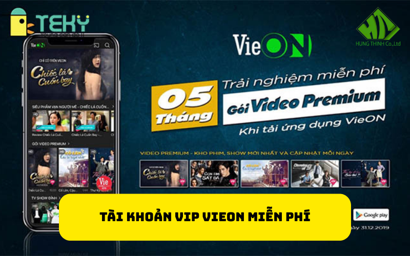 Tài Khoản Vip Vieon Miễn Phí