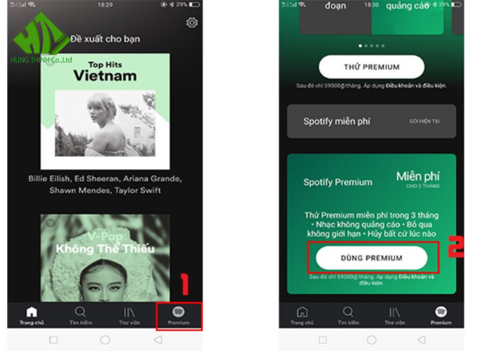 Lợi ích khi nhận tài khoản Spotify Premium miễn phí