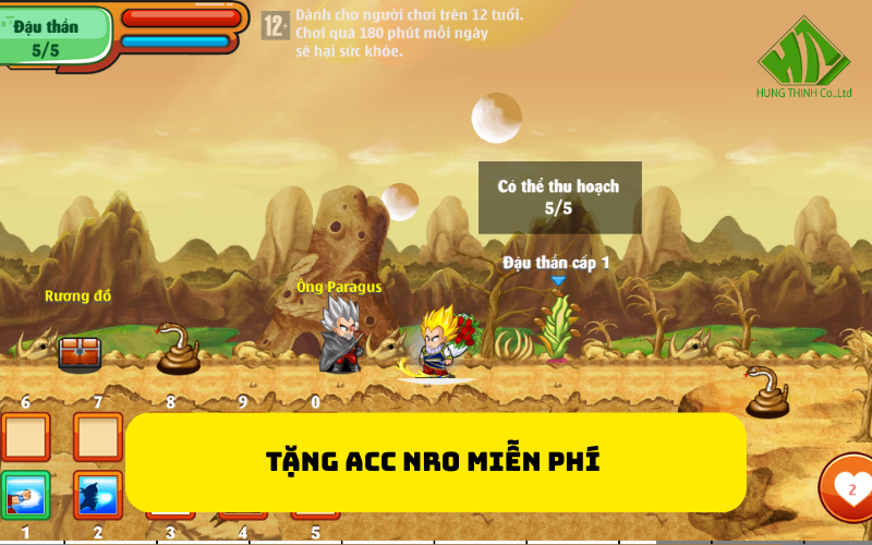 Tặng Acc Nro miễn phí