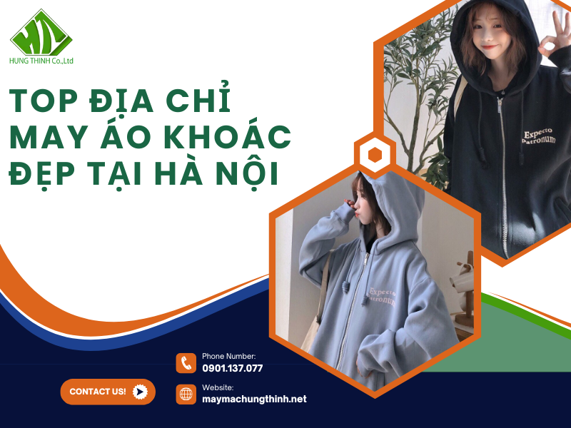 Top địa chỉ may áo khoác đẹp tại Hà Nội