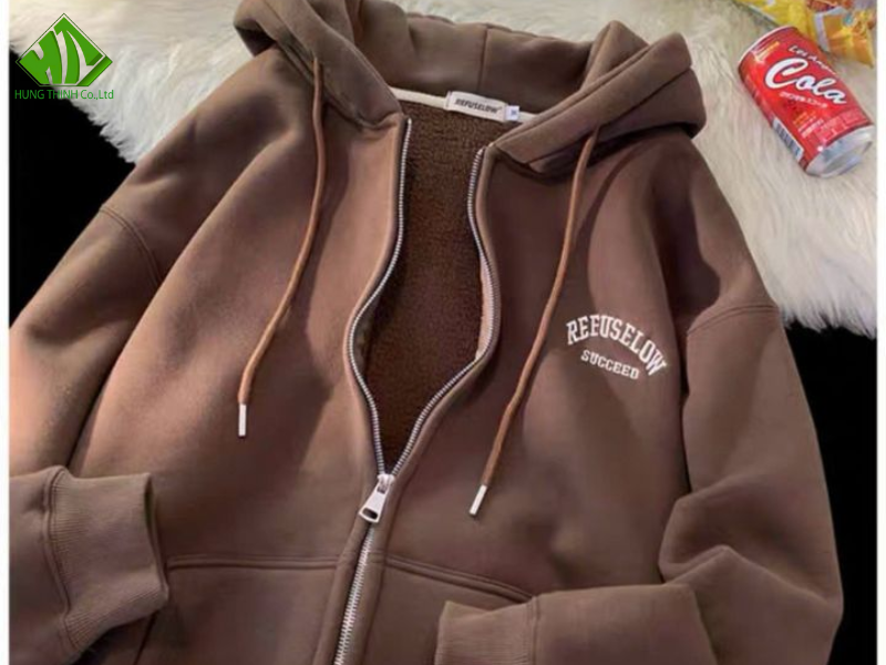 áo khoác nỉ lót lông ấm áp cho mùa đông đồng phục (9) áo khoác nỉ lót lông ấm áp cho mùa đông đồng phục (9)