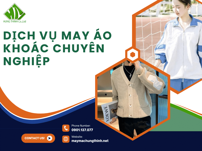 Dịch vụ may áo khoác chuyên nghiệp