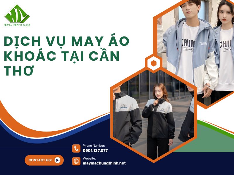 Dịch vụ may áo khoác tại Cần Thơ