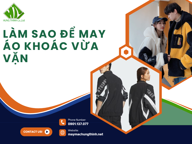 Làm sao để may áo khoác vừa vặn