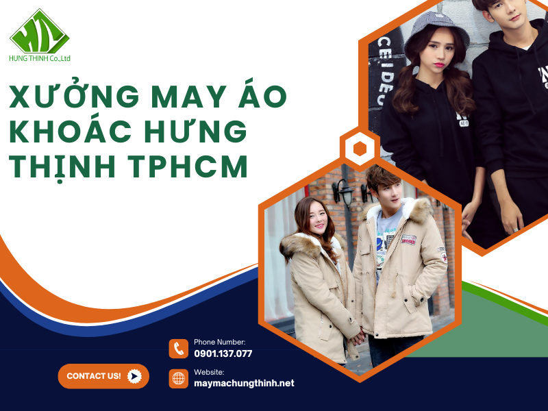 Xưởng may áo khoác Hưng Thịnh TPHCM
