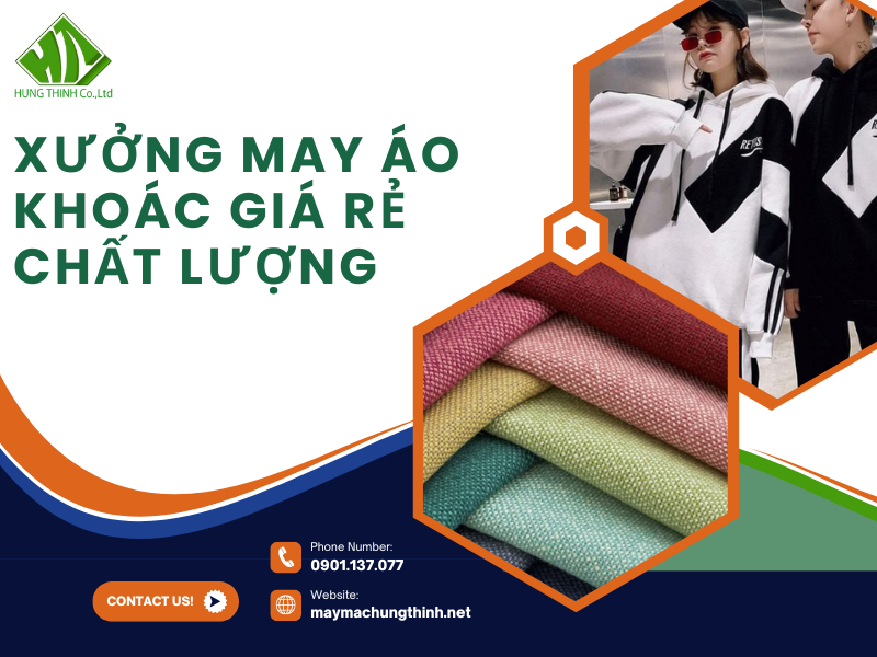 Xưởng may áo khoác giá rẻ chất lượng