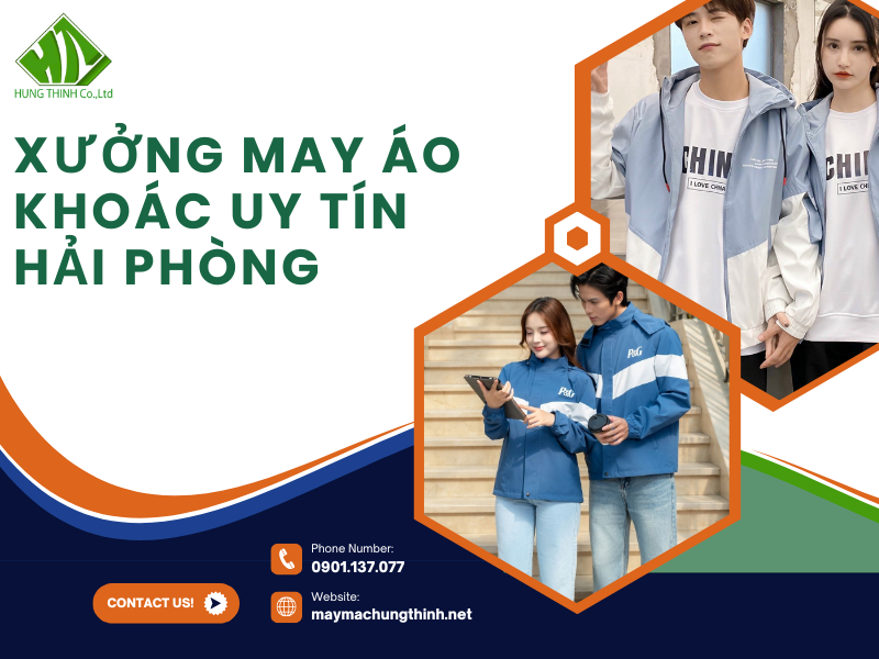 Xưởng may áo khoác uy tín Hải Phòng