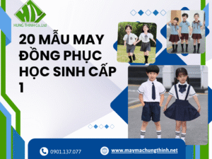 20 mẫu may đồng phục học sinh cấp 1