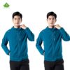 Áo khoác gió thể thao màu xanh két 2 Ao khoac gio the thao mau xanh ket