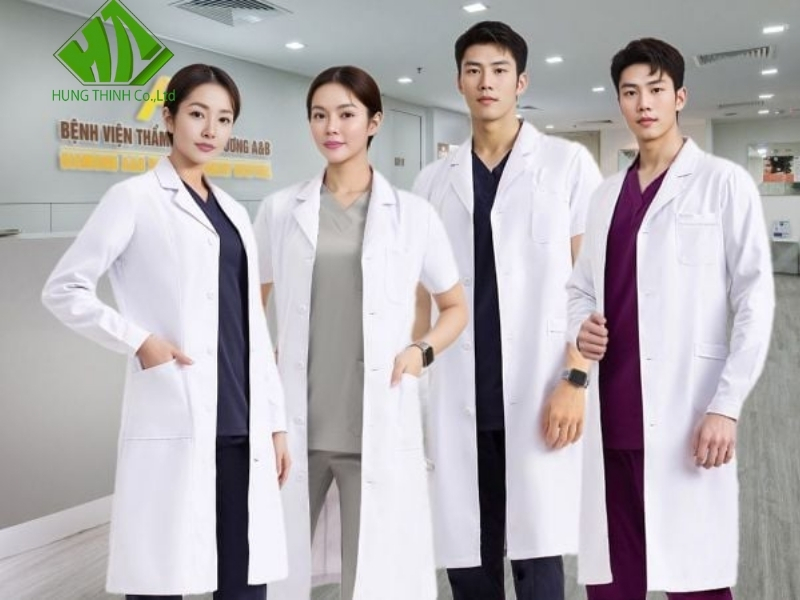 Mẫu áo blouse điều dưỡng (4) Mẫu áo blouse điều dưỡng (4)