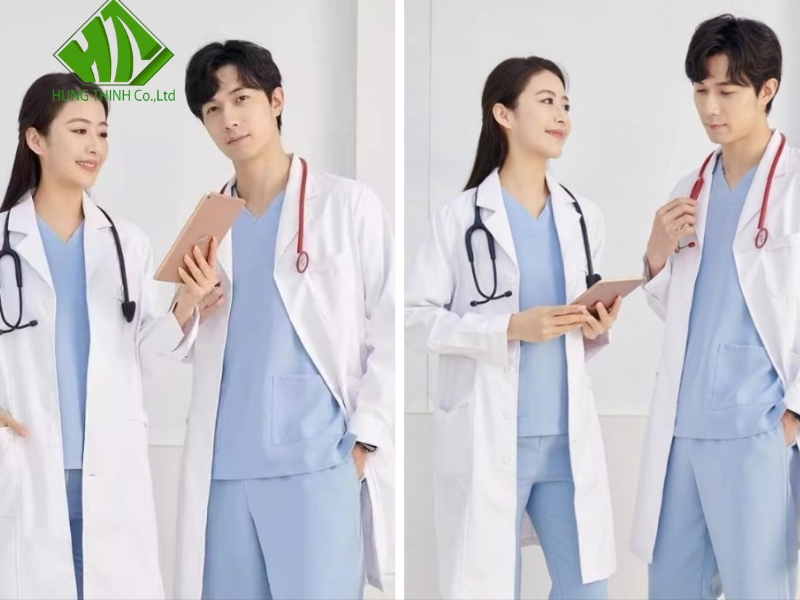 Mẫu áo blouse điều dưỡng (9) Mẫu áo blouse điều dưỡng (9)