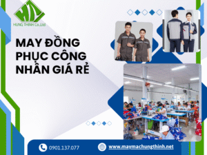 May Đồng Phục Công Nhân Giá Rẻ