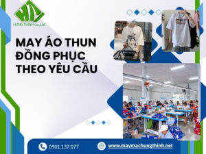 May áo thun đồng phục theo yêu cầu