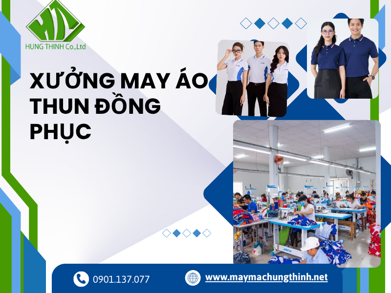 Xưởng may áo thun đồng phục