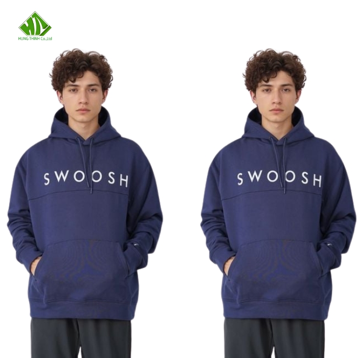 Ao khoac ni mau xanh navy