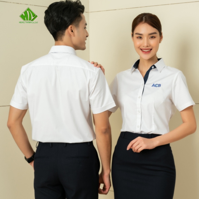 Ao so mi dong phuc ACB mau trang (2)