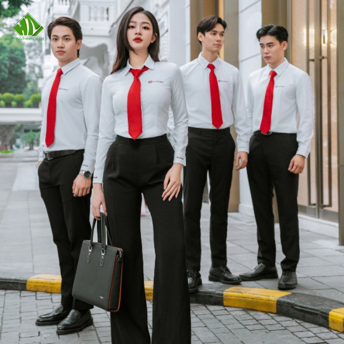 Ao so mi dong phuc Seabank mau trang 01 (2)