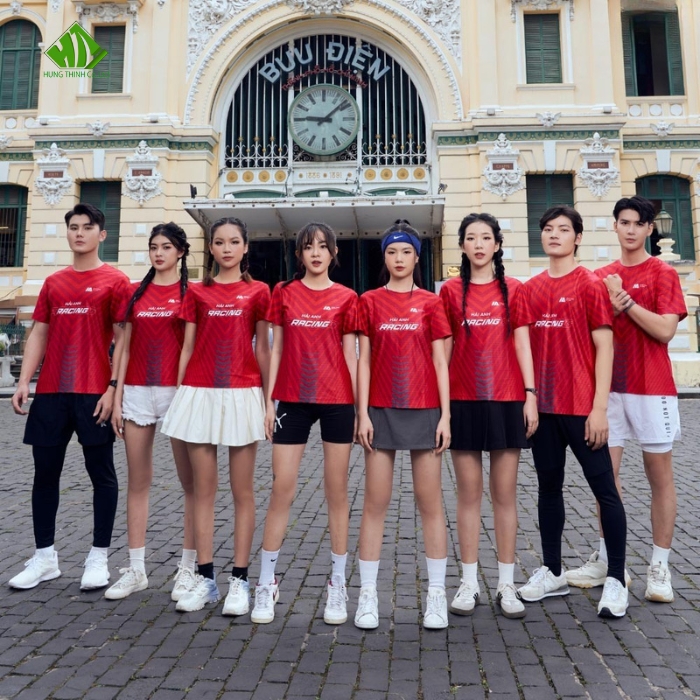 Trang Chủ 164 Ao thun dong phuc quang cao mau do phoi xanh (2)