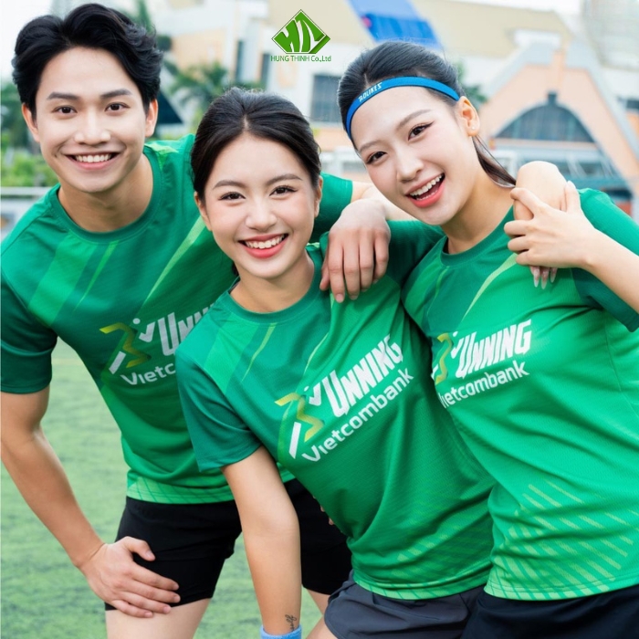 Trang Chủ 170 Ao thun dong phuc quang cao mau xanh la (2)