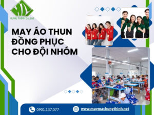 May áo thun đồng phục cho đội nhóm