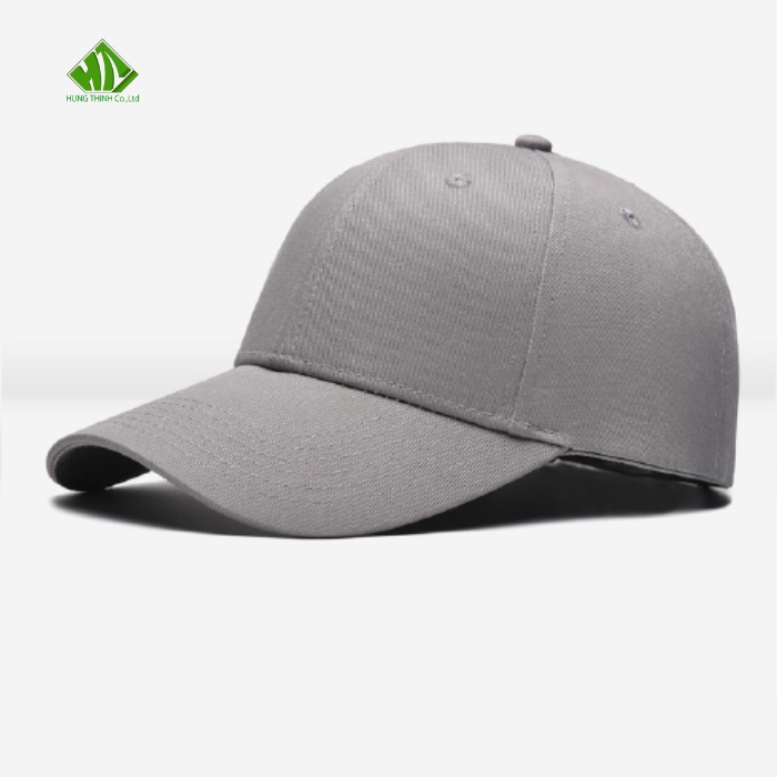 Non dong phuc mau xam