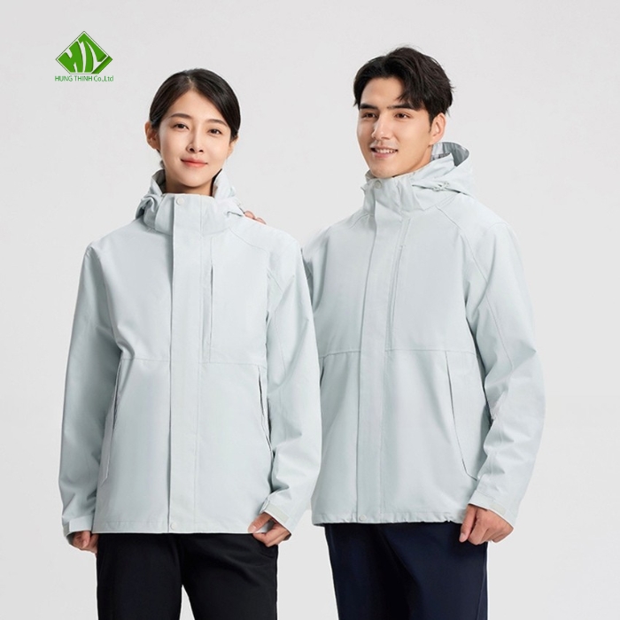 Ao gio dong phuc mau xanh bac ha nhat