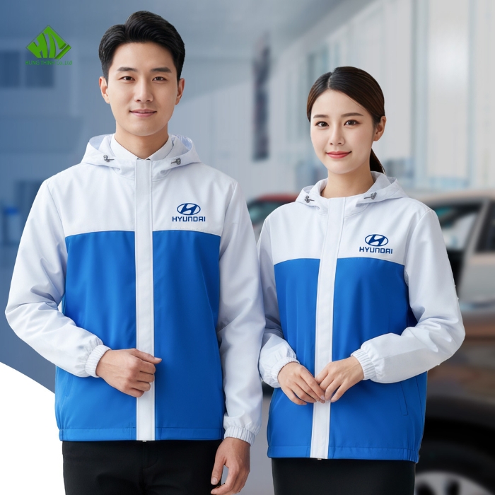 Ao khoac dong phuc cong ty Hyundai