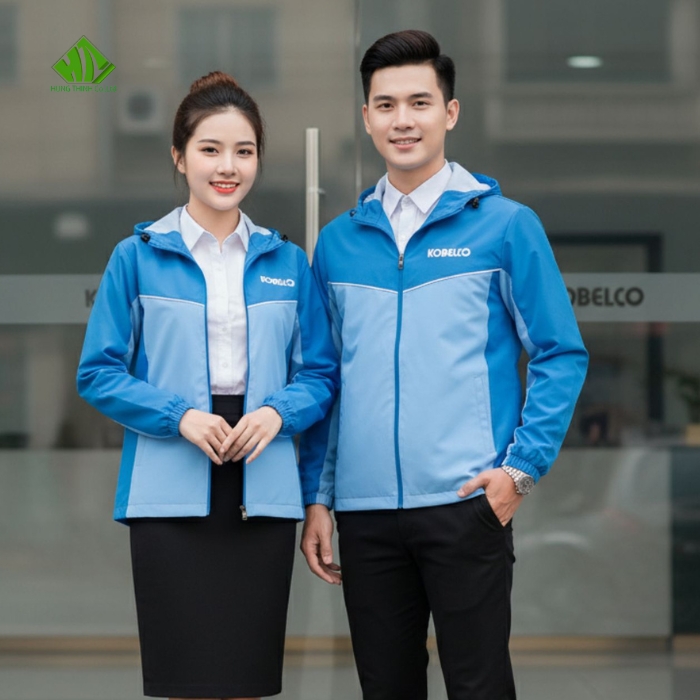 Ao khoac dong phuc cong ty KOBELCO