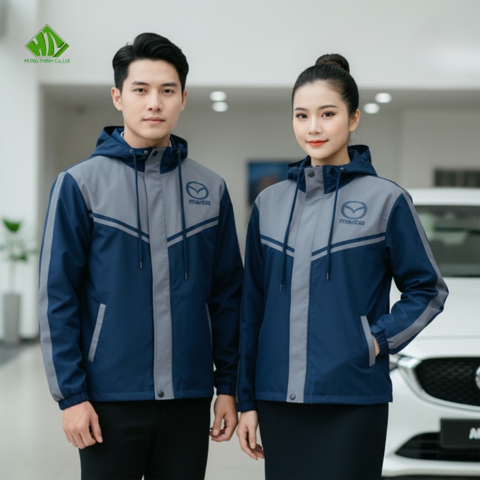 Ao khoac dong phuc cong ty Mazda