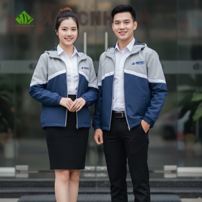 Ao khoac dong phuc cong ty NETEC