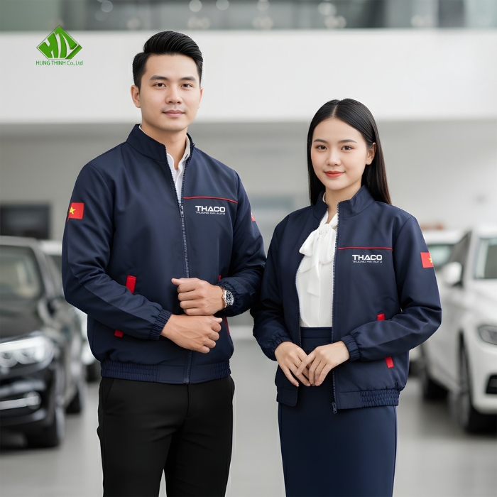 Ao khoac dong phuc cong ty THACO