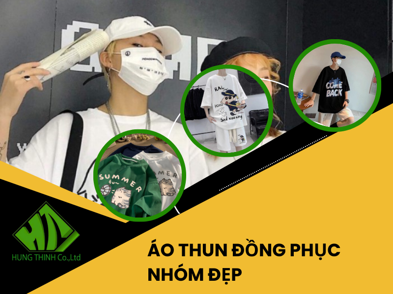 Áo thun đồng phục nhóm chất lượng – Thiết kế độc quyền, may số lượng ít 1 Áo thun đồng phục nhóm đẹp