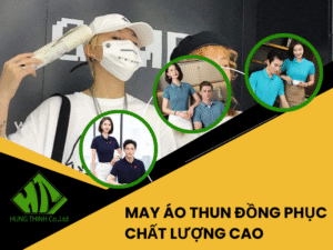 May áo thun đồng phục chất lượng cao