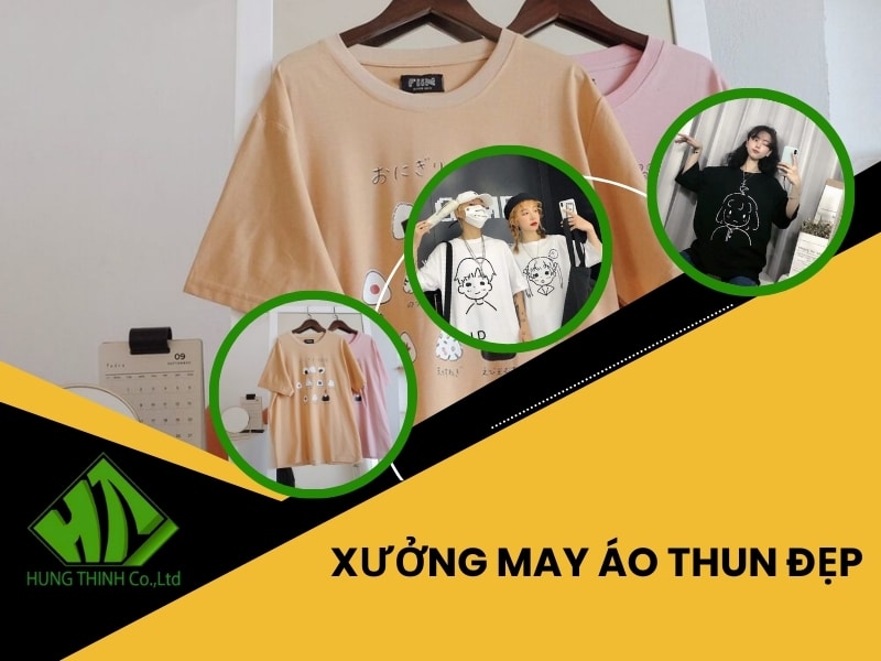 Xưởng may áo thun đẹp – Nhận thiết kế theo yêu cầu, giá tốt 2025 1 Xưởng may áo thun đẹp