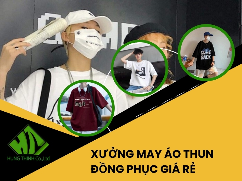 Xưởng may áo thun đồng phục giá rẻ