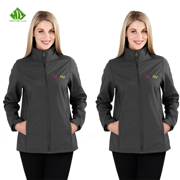 Ao khoac dong phuc mau xam dam