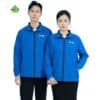 Áo khoác đồng phục công ty Vinamilk 3 Ao khoac dong phuc cong ty Vinamilk